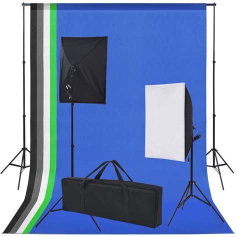 Soft Boxes, Stands, Vinyl Backdrops, Studio Equipment 